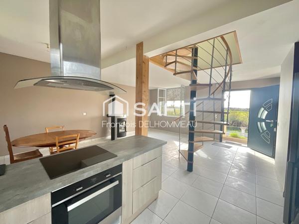 Maison des années 50 , 88m2-Charme, potentiel et authenticité à révéler