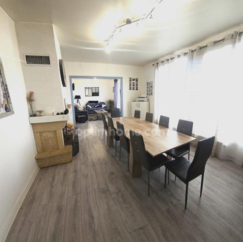 Maison à vendre 7 pièces :3 chambres, grand terrain, terrasse couverte, garage, sous-sol – Proche centre-ville !