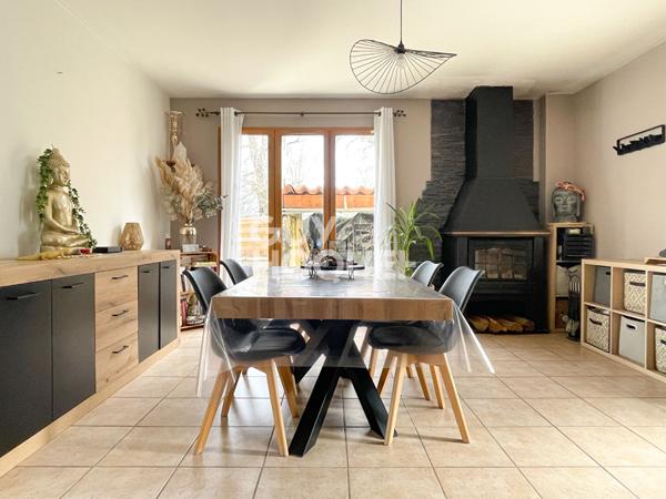 Appartement 89m² rez-de-chaussée 3 chambres Centre village