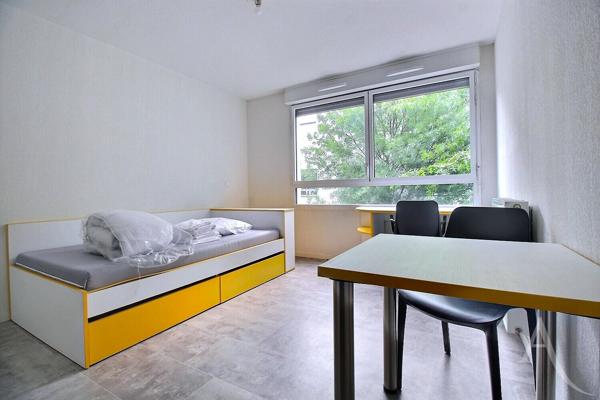 Studio meublé de 22 m² en résidence étudiante