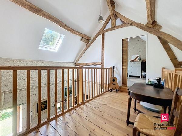 Rare ! Longère de charme au coeur du Perche de 145 m2