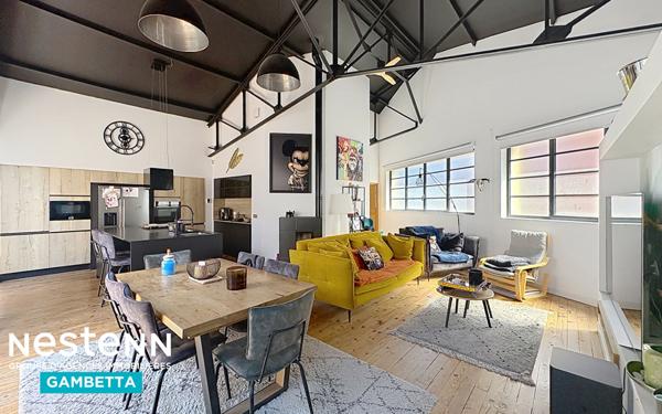 A vendre Loft d'exception avec terrasse et piscine, 3 chambres garage centre ville Montauban (82)