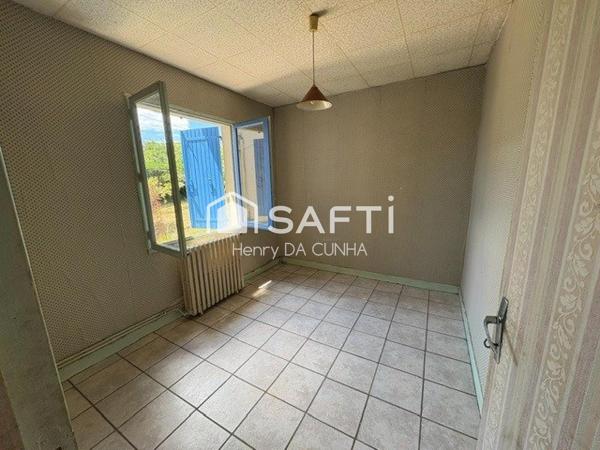 Maison de charme à rénover - 94 m² - Cave - Jardin