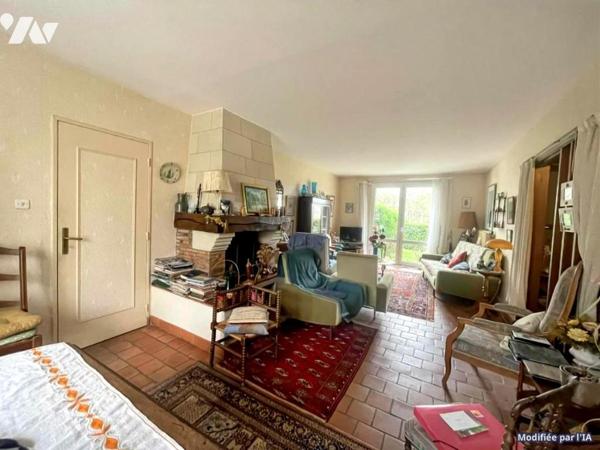 Maison quatre chambres, garage et jardin