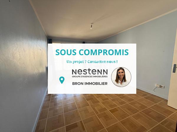 Appartement 2 Pièces avec Balcon, cave, en dernier étage - 69500 BRON