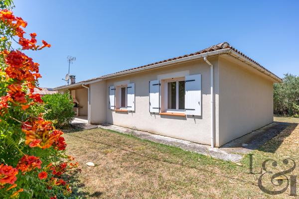 Maison plain-pied 3 chambres à Sainte-Livrade-sur-Lot