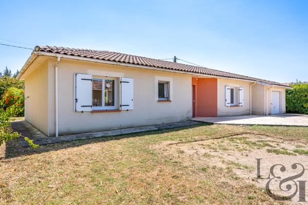 Maison plain-pied 3 chambres à Sainte-Livrade-sur-Lot