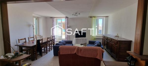 Maison familiale,3 chambres,terrasse, grand garage
