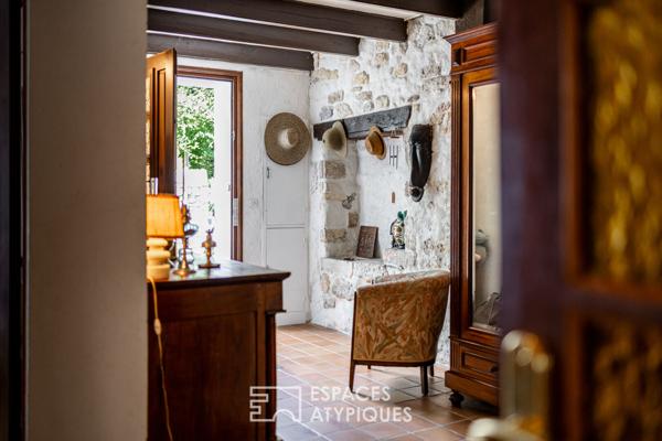 Villageoise romantique revisitée