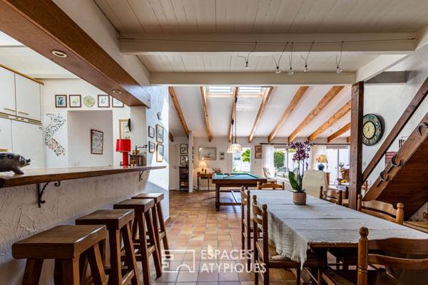 Villageoise romantique revisitée