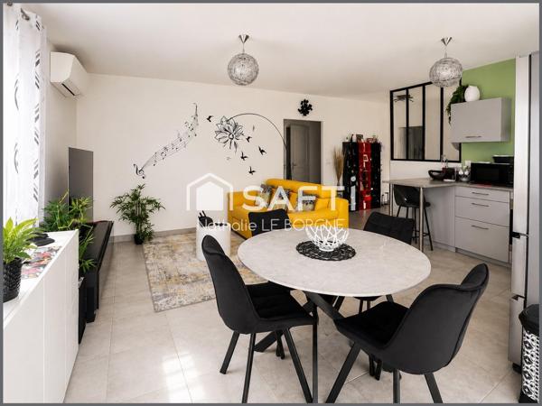 Jolie maison de plain pied avec garage