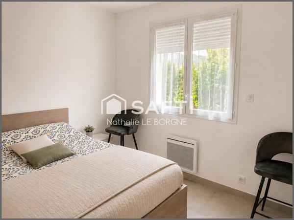 Jolie maison de plain pied avec garage