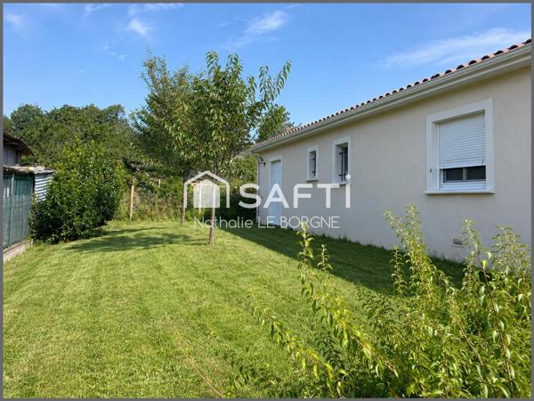 Jolie maison de plain pied avec garage