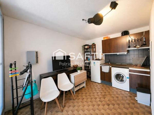 Studio cabine 20 m² St Cyprien