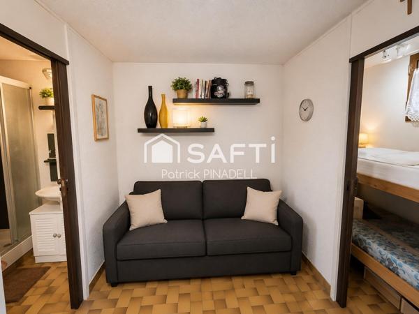 Studio cabine 20 m² St Cyprien