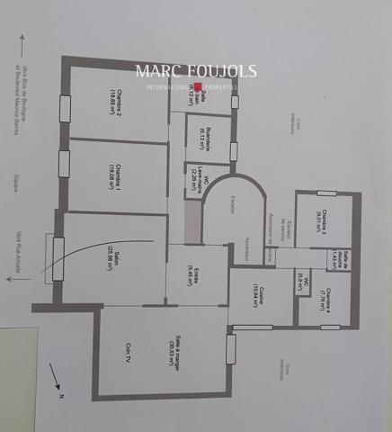 Neuilly-sur-Seine Barrès – appartement familial