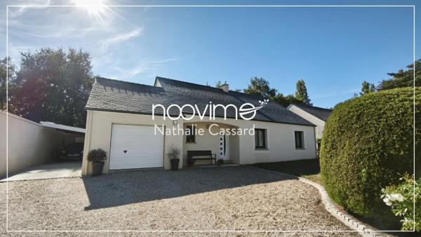 Exclusivité Maison de plain-pied 120 m2 3 chambres, gara