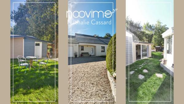 Exclusivité Maison de plain-pied 120 m2 3 chambres, gara