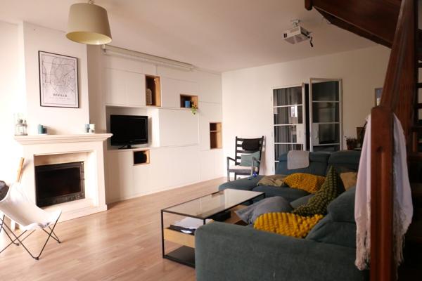 Maison mitoyenne 1 côté à louer, 5 pièces - Francheville 69340