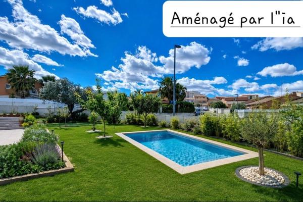 Maison de 2011, 4 chambres, garage, sous sol de 45 m² sur terrain de 380 m²