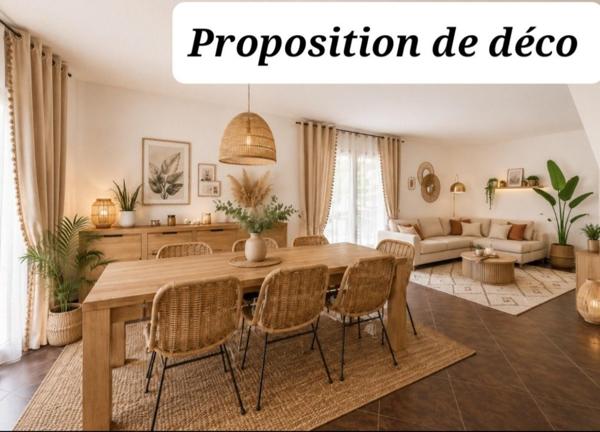 Maison de 2011, 4 chambres, garage, sous sol de 45 m² sur terrain de 380 m²