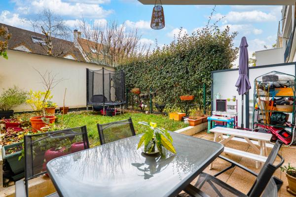 Magnifique 4 pièces 82 m² + 2 terrasses/jardin