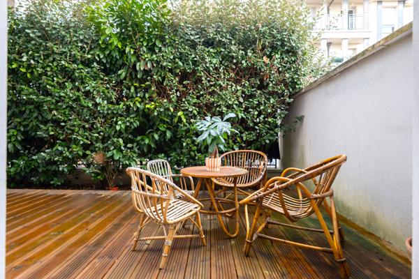 Magnifique 4 pièces 82 m² + 2 terrasses/jardin