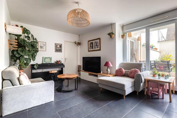 Magnifique 4 pièces 82 m² + 2 terrasses/jardin