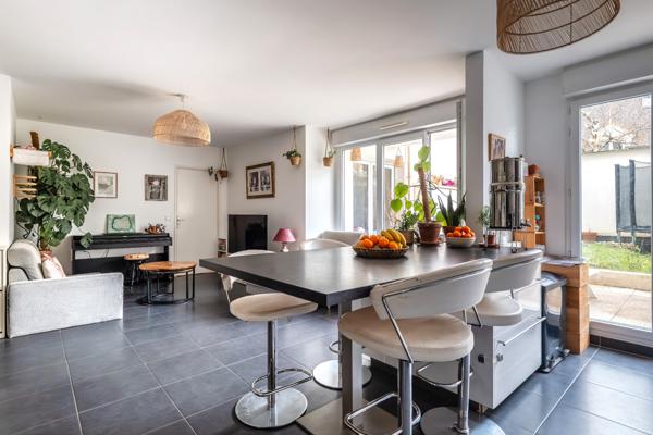 Magnifique 4 pièces 82 m² + 2 terrasses/jardin