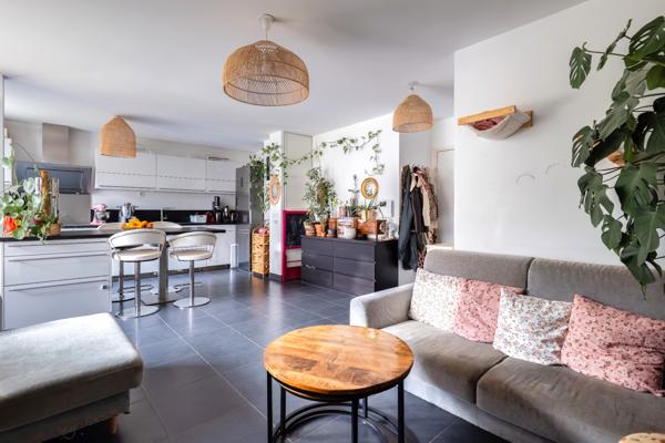 Magnifique 4 pièces 82 m² + 2 terrasses/jardin