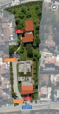 Antibes - Studio- Nouvelle résidence dans un quartier résidentiel Combes