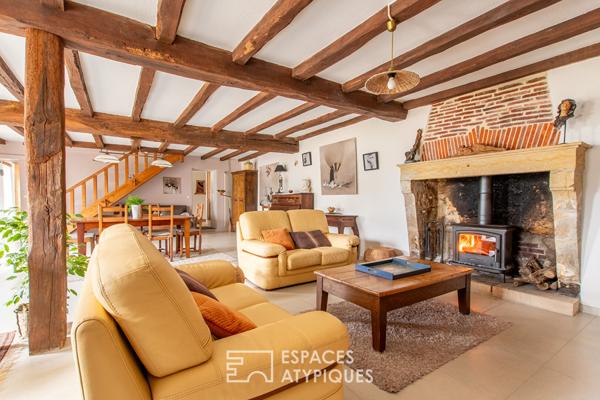 Belle maison de charme pour les amoureux d’espace et de nature