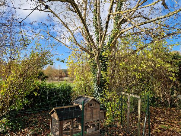 plain pied 3ch dans village garage et terrain sans travaux