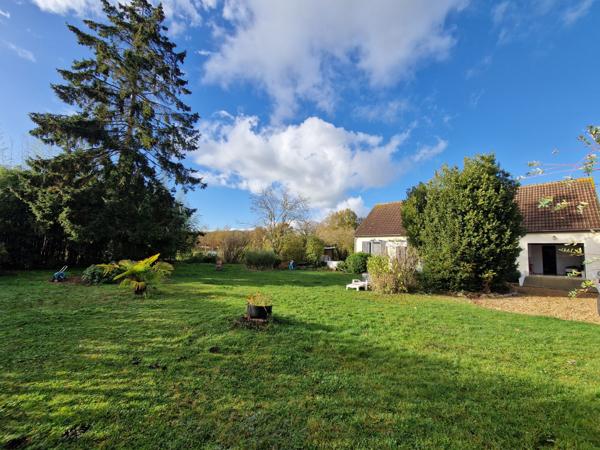 plain pied 3ch dans village garage et terrain sans travaux