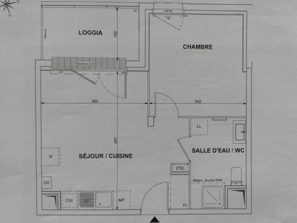 Appartement Blain 2 pièces 40 m2