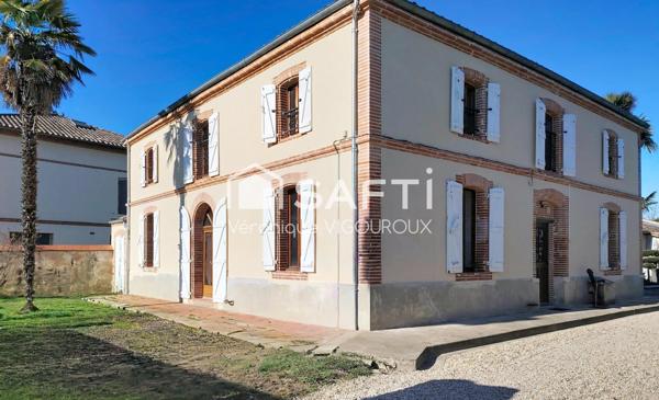 Superbe maison toulousaine rénovée - 250 m² – 5 chambres