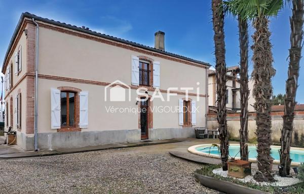 Superbe maison toulousaine rénovée - 250 m² – 5 chambres