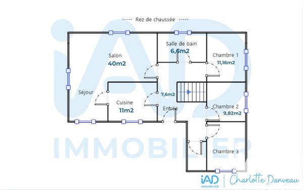 Maison à vendre 5 pièces 110 m² Bernay