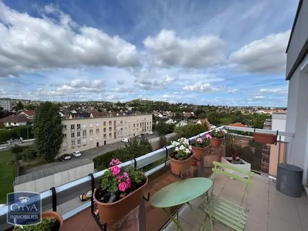 Appartement à louer 3 pièces 61.6m² Fontaine-lès-Dijon (21121)