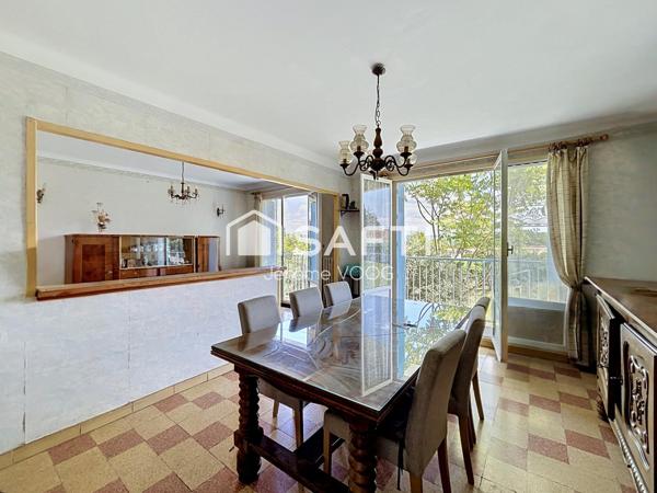 MANOSQUE – Appartement T3 lumineux de 69 m² avec grand balcon et vue dégagée