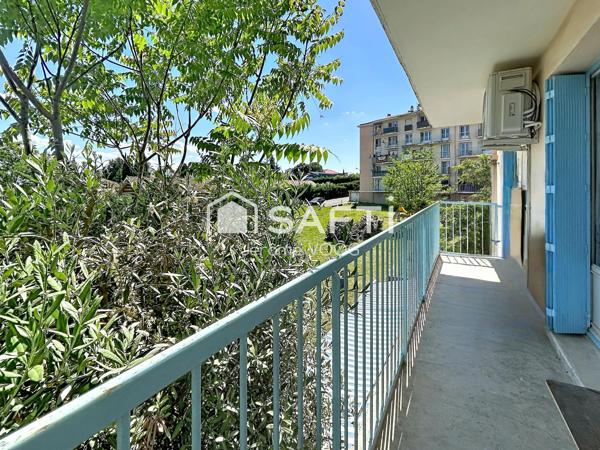 MANOSQUE – Appartement T3 lumineux de 69 m² avec grand balcon et vue dégagée