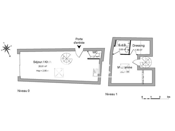 Location Appartement 2 pièces 42.67 m² - 93 BOULEVARD DE LA REPUBLIQUE Agen 47000