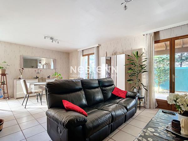 MAISON RILLIEUX LA PAPE SECTEUR VANCIA AVEC JARDIN 3 CHAMBRES AU CALME PROCHE ECOLE ET  TRANSPORTS