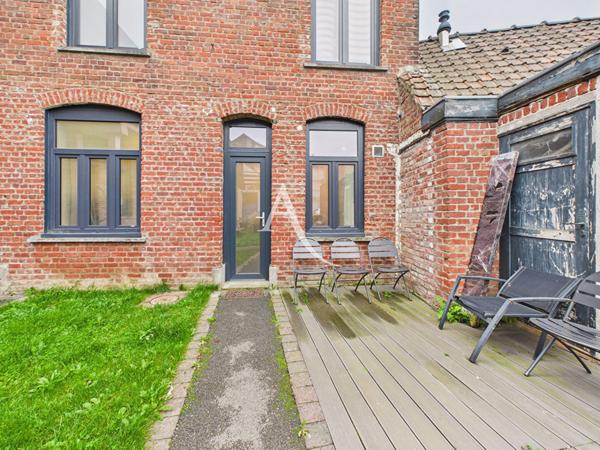 Appartement type maison 3 chambres, terrasse et parking -Quartier Descat, Tourcoing 4 pièce(s) 70.30 m2