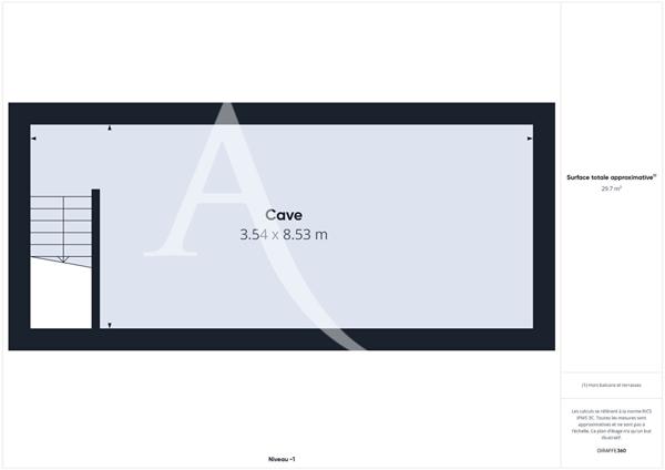 Appartement type maison 3 chambres, terrasse et parking -Quartier Descat, Tourcoing 4 pièce(s) 70.30 m2