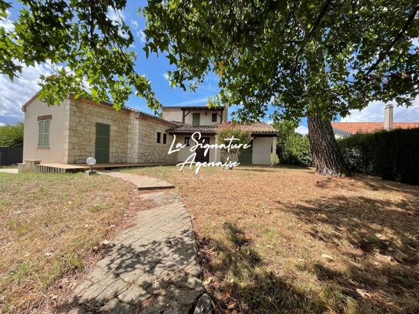 MAISON FAMILIALE 135M², 3 CHAMBRES, GARAGE ET JARDIN