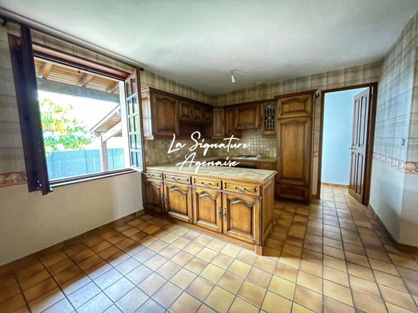 MAISON FAMILIALE 135M², 3 CHAMBRES, GARAGE ET JARDIN