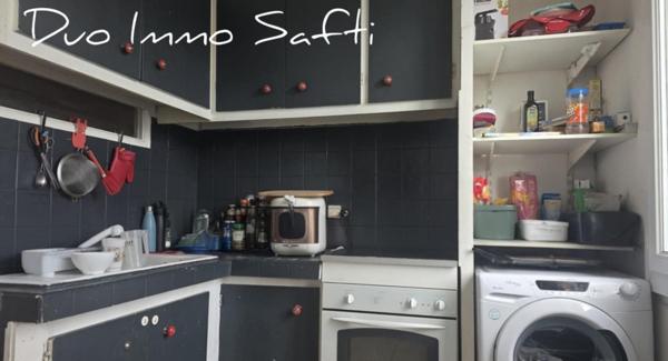 Appartement T4 avec balcon, loggia, cave et garage