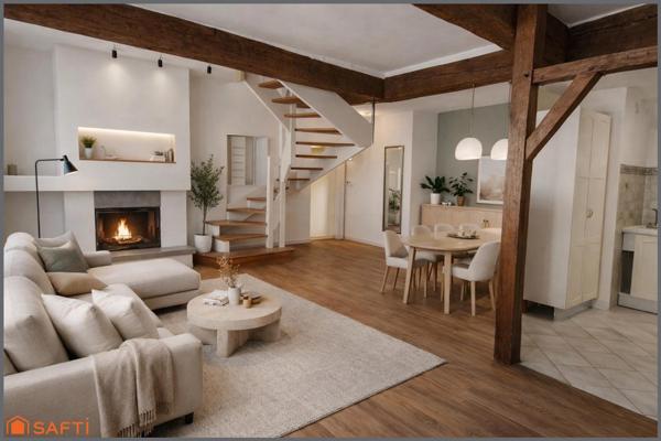 APPARTEMENT T4 DUPLEX JARDIN CENTRE VILLE OLORON SAINTE-MARIE