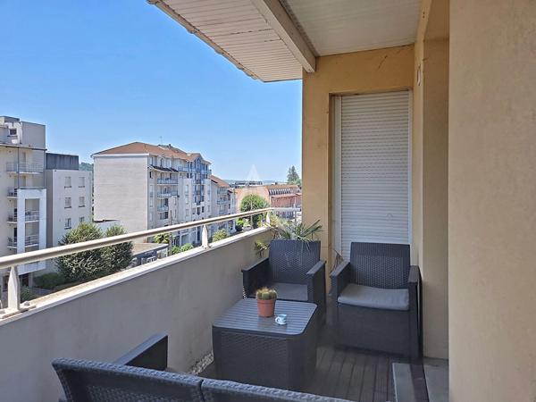 Billère - Appartement T3 avec balcon, ascenseur et double stationnement